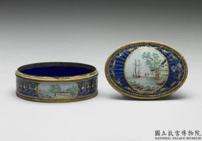 图片[3]-Copper-body painted enamel box, 18th century, Qing dynasty-China Archive